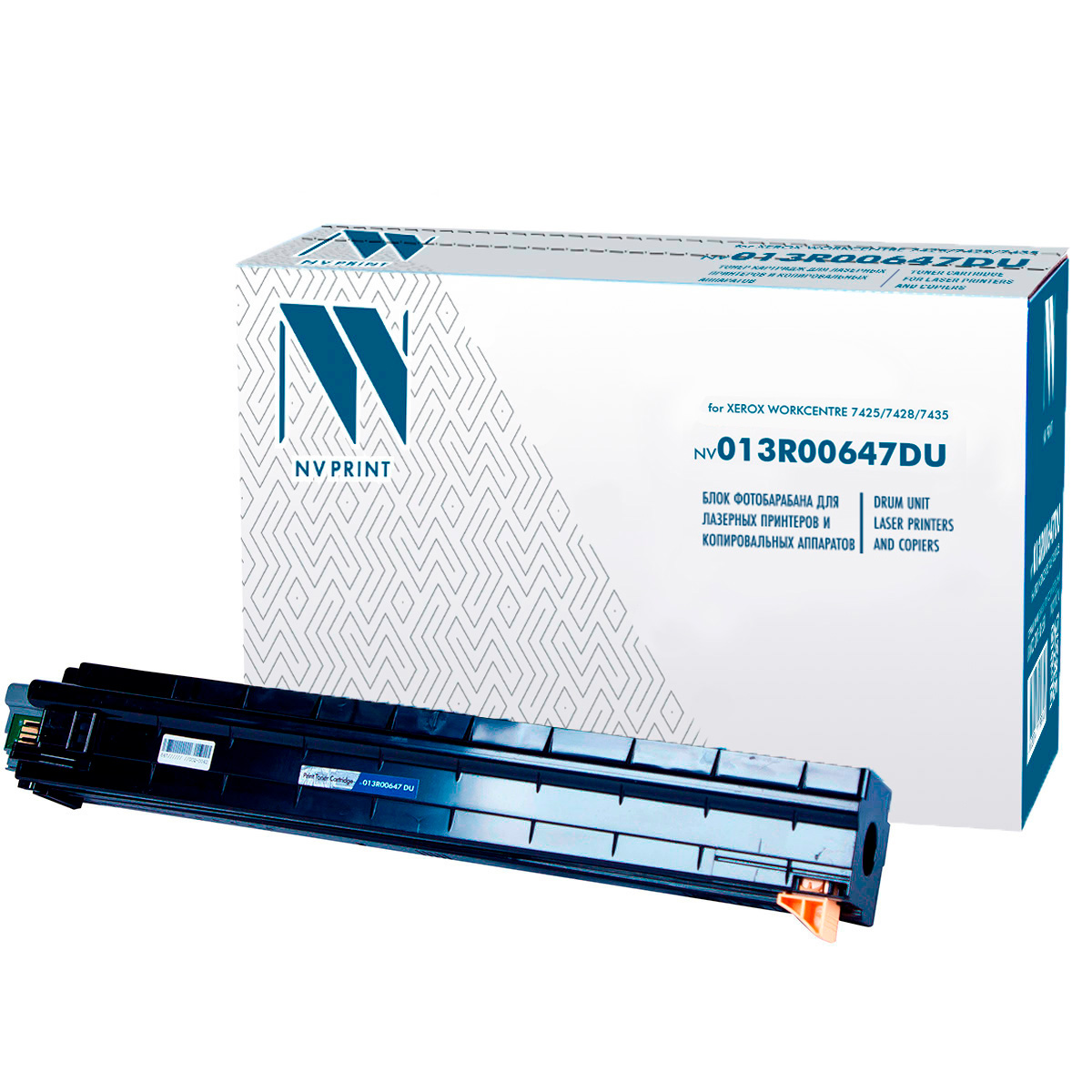 Блок фотобарабана NVP совместимый NV-013R00647 DU для Xerox WorkCentre 7425/7428/7435 (61000k)
Блок фотобарабана NVP совместимый NV-013R00647 DU для Xerox WorkCentre 7425/7428/7435 (61000k)