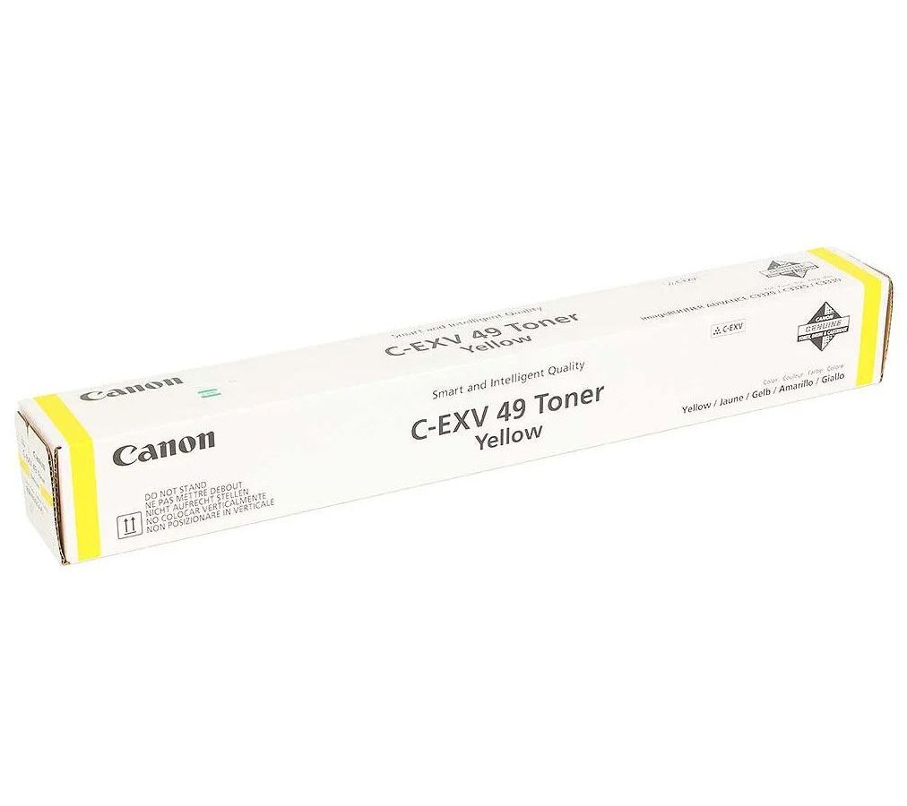 Тонер-туба оригинальная Canon C-EXV49 Y (8527B002) для Canon ImageRUNNER ADVANCE C3320/3320i/3325i/3330i/3530i/3525i/3520i, желтый, 19000 стр. 8527B002
Тонер-туба оригинальная Canon C-EXV49 Y (8527B002) для Canon ImageRUNNER ADVANCE C3320/3320i/3325i/3330i/3530i/3525i/3520i, желтый, 19000 стр. 8527B002