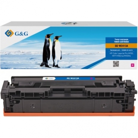 Картридж G&G HP W2413A/216A красный 0,85K с чипом, Пурпурный
Картридж G&G HP W2413A/216A красный 0,85K с чипом, Пурпурный
