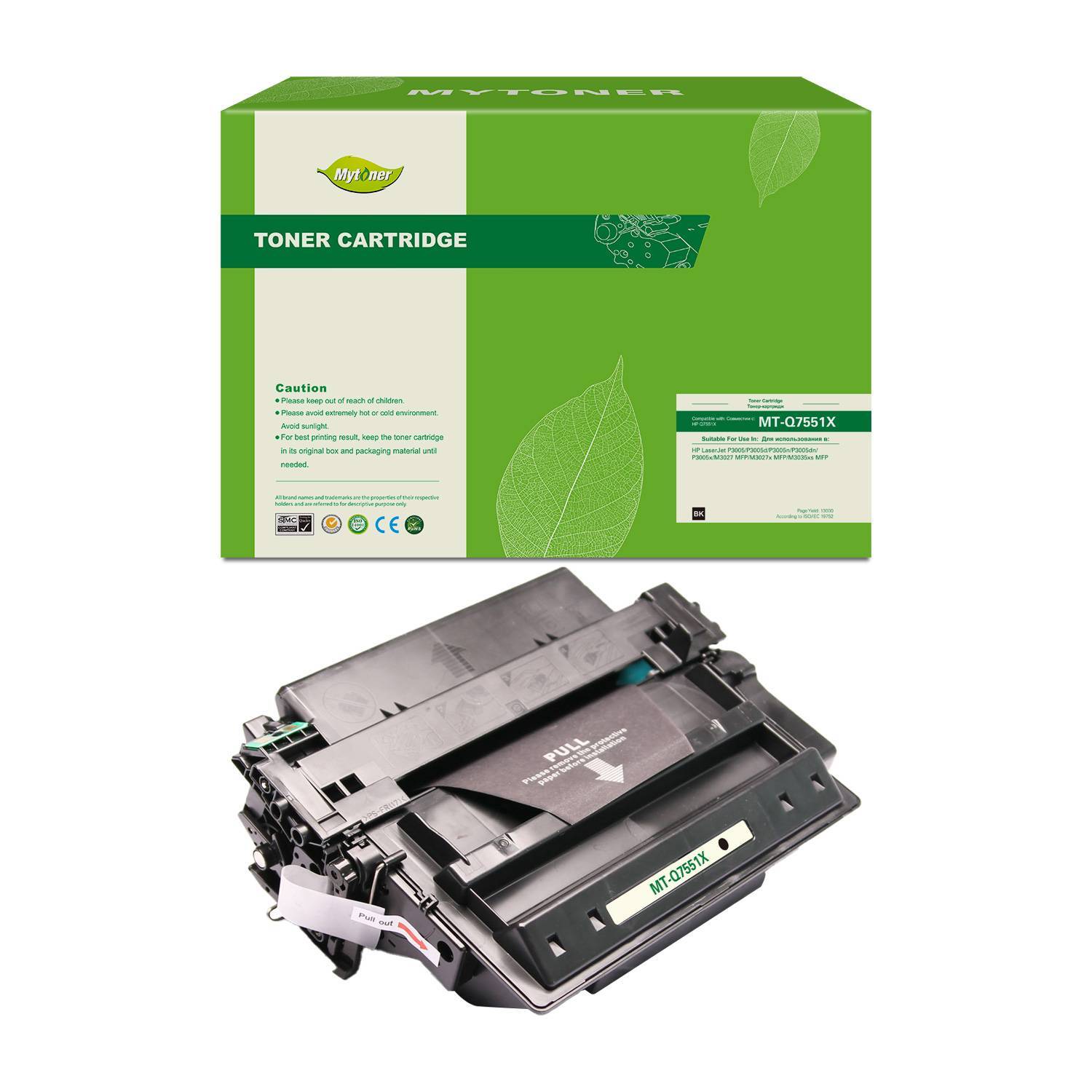 Картридж MyToner HP Q7551X 13k с чипом
Картридж MyToner HP Q7551X 13k с чипом
