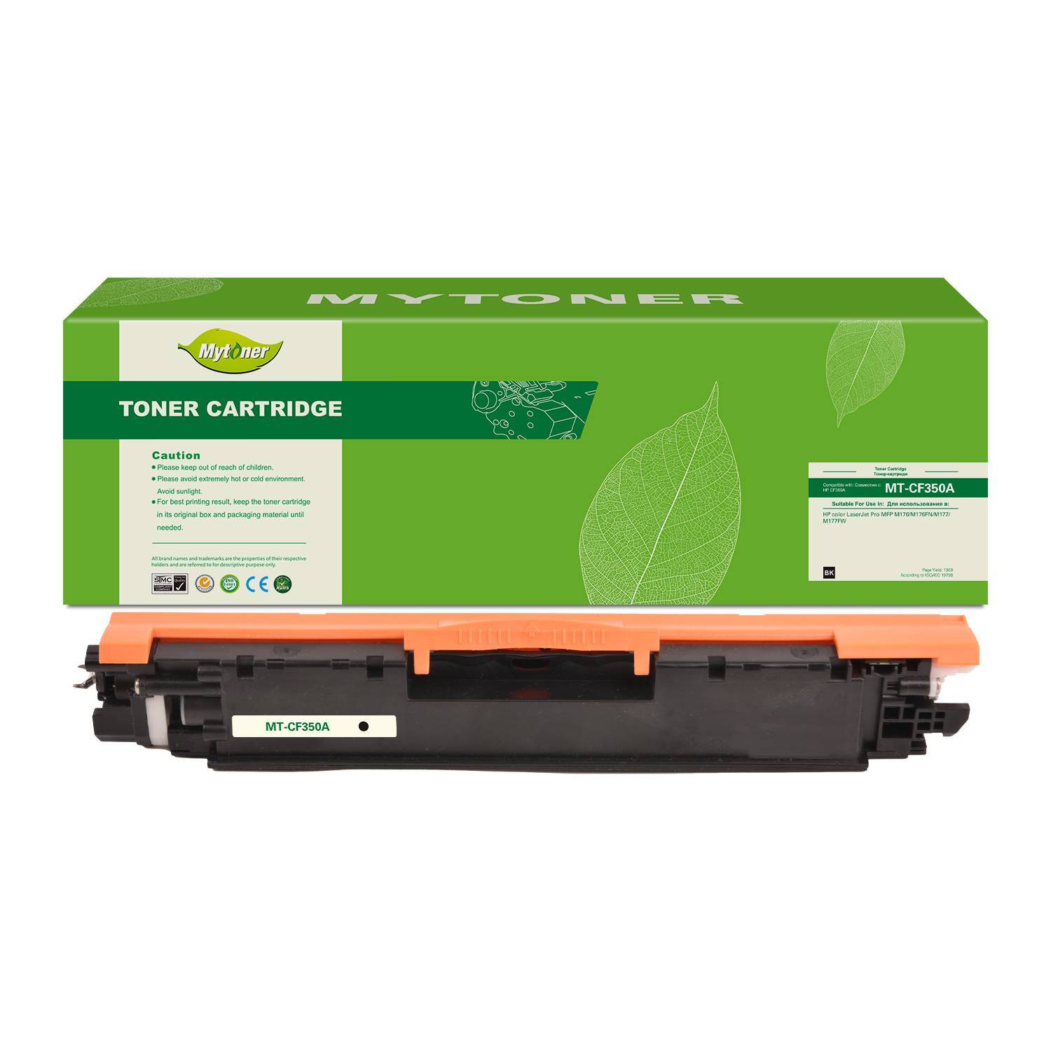 Тонер-картридж MyToner HP CF350A/130A черный 1.3k с чипом
Тонер-картридж MyToner HP CF350A/130A черный 1.3k с чипом
