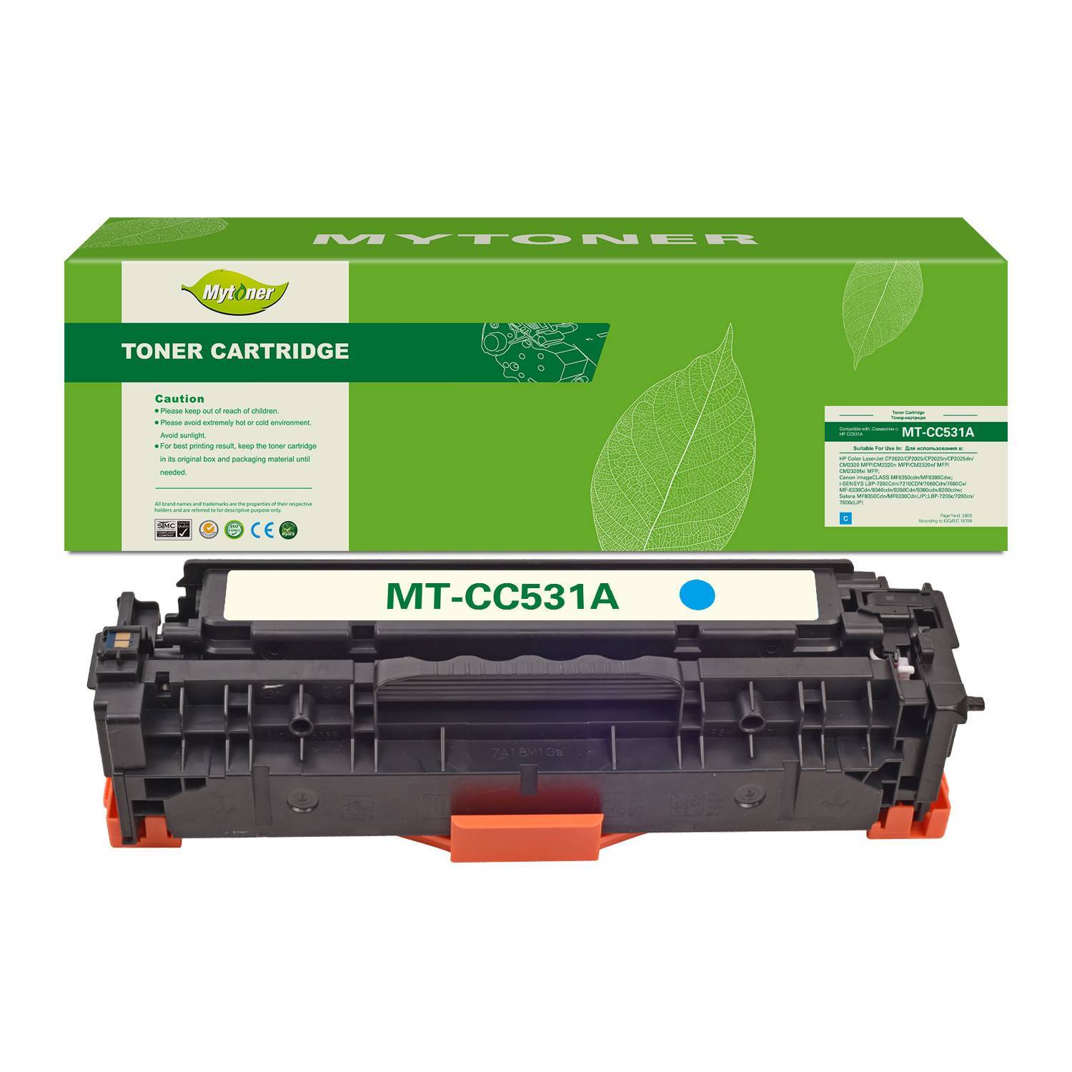 Картридж MyToner HP CC531A/304A/Canon 718 синий 2.8k с чипом
Картридж MyToner HP CC531A/304A/Canon 718 синий 2.8k с чипом