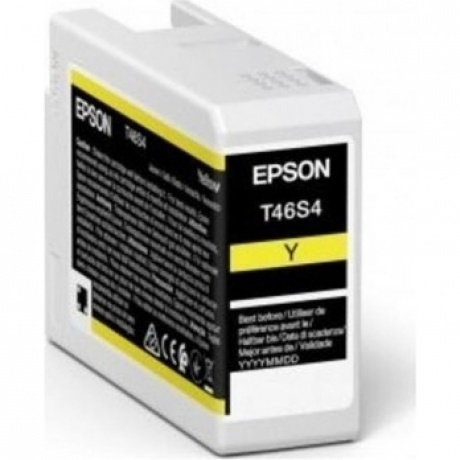 Картридж EPSON C13T46S400 T46S желтый для SC-P700
Картридж EPSON C13T46S400 T46S желтый для SC-P700