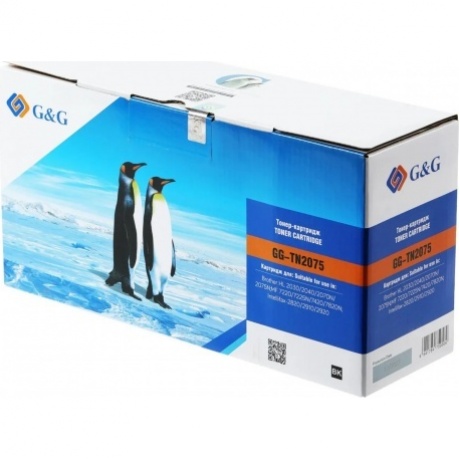Картридж лазерный G&G GG-TN2075 черный (2500стр.) для Brother DCP-7010, 7010R, 7020, 7025, 7025R, FAX-2820, 2825, 2825R, 2920, 2920R, HL-2030, 2030R, 2040, 2040R, 2070N, 2070, 2070NR, MFC-7225, 7225N, 7420, 7420R, 7820, 7820N, 7820NR, 7820R
Картридж лазерный G&G GG-TN2075 черный (2500стр.) для Brother DCP-7010, 7010R, 7020, 7025, 7025R, FAX-2820, 2825, 2825R, 2920, 2920R, HL-2030, 2030R, 2040, 2040R, 2070N, 2070, 2070NR, MFC-7225, 7225N, 7420, 7420R, 7820, 7820N, 7820NR, 7820R