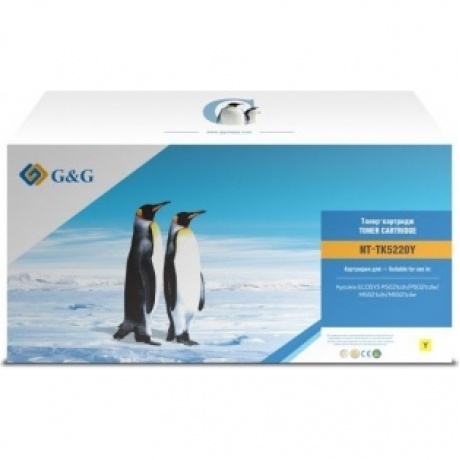 Картридж лазерный G&G GG-TK5220Y желтый (1200стр.) для Kyocera ECOSYS P5021cdn/P5021cdw/M5521cdn/M5521cdw
Картридж лазерный G&G GG-TK5220Y желтый (1200стр.) для Kyocera ECOSYS P5021cdn/P5021cdw/M5521cdn/M5521cdw