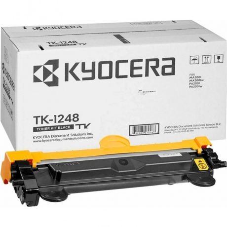 Картридж лазерный Kyocera TK-1248 1T02Y80NL0 черный (1500стр.) для Kyocera PA2001/PA2001W
Картридж лазерный Kyocera TK-1248 1T02Y80NL0 черный (1500стр.) для Kyocera PA2001/PA2001W