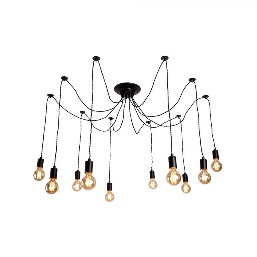 Люстра Arte lamp A9184SP-10BK 
Люстра Arte lamp A9184SP-10BK