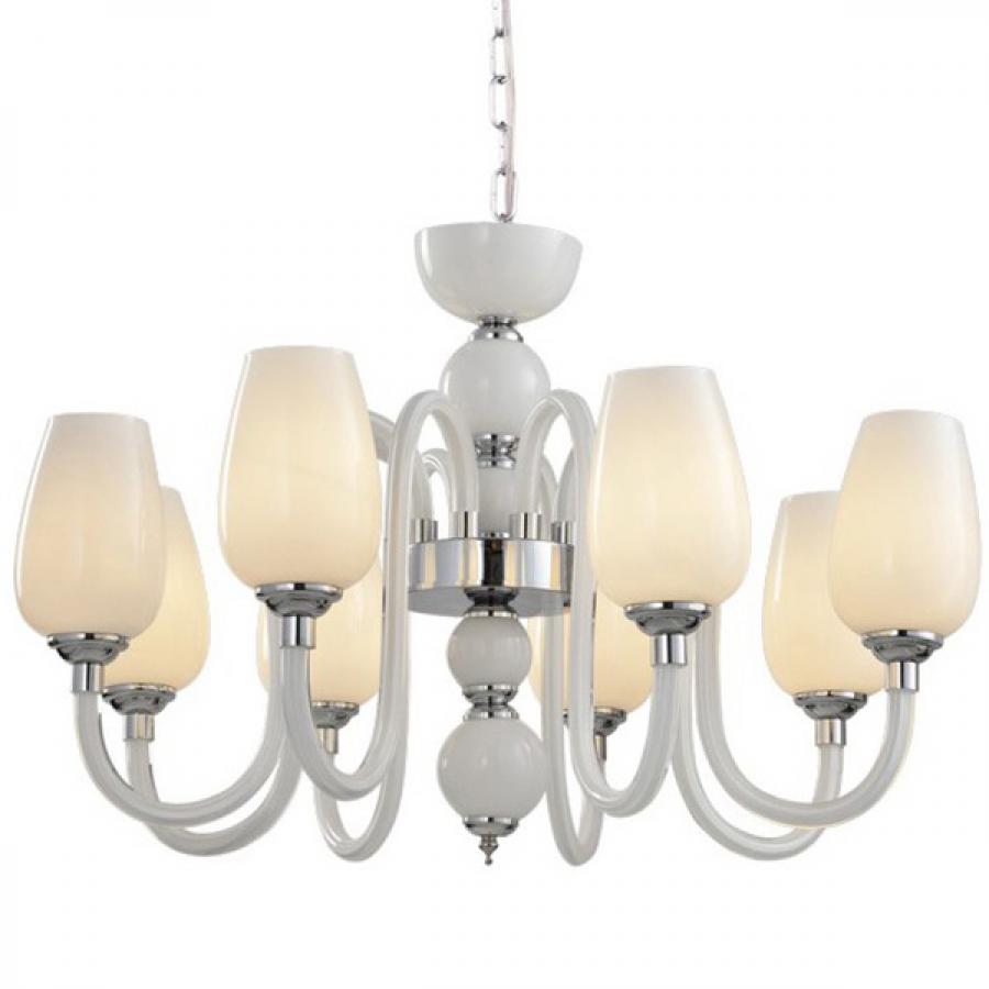 Люстра Arte lamp A1404LM-8WH
Люстра Arte lamp A1404LM-8WH