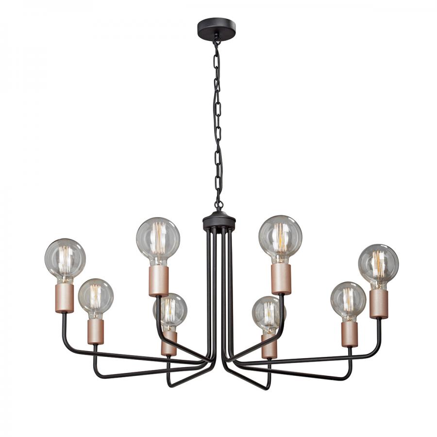 Люстра V4525-1/8, 8хЕ27 макс. 60Вт
Люстра V4525-1/8, 8хЕ27 макс. 60Вт