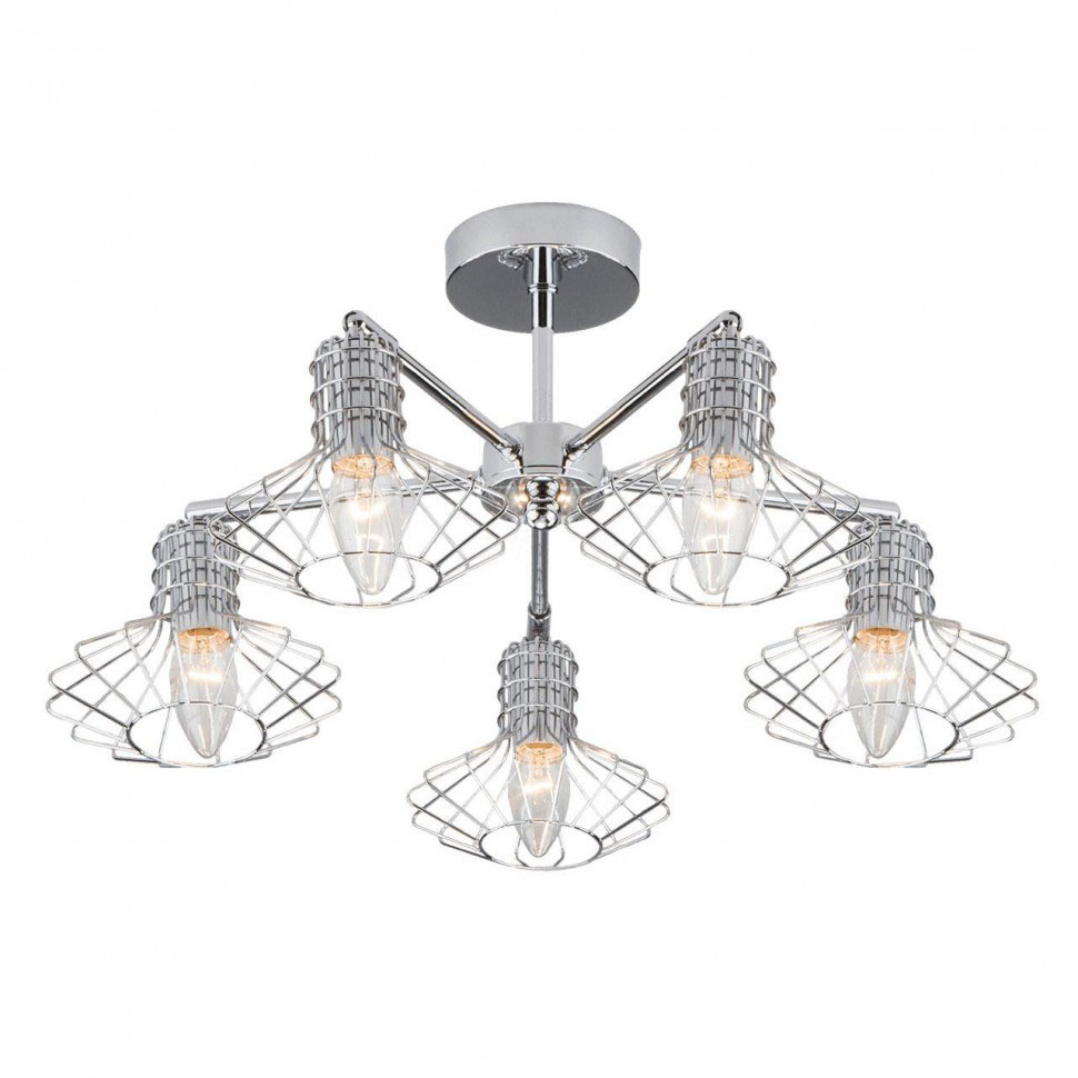 Люстра Евросвет Tranello 70108/5 хром
Люстра Евросвет Tranello 70108/5 хром