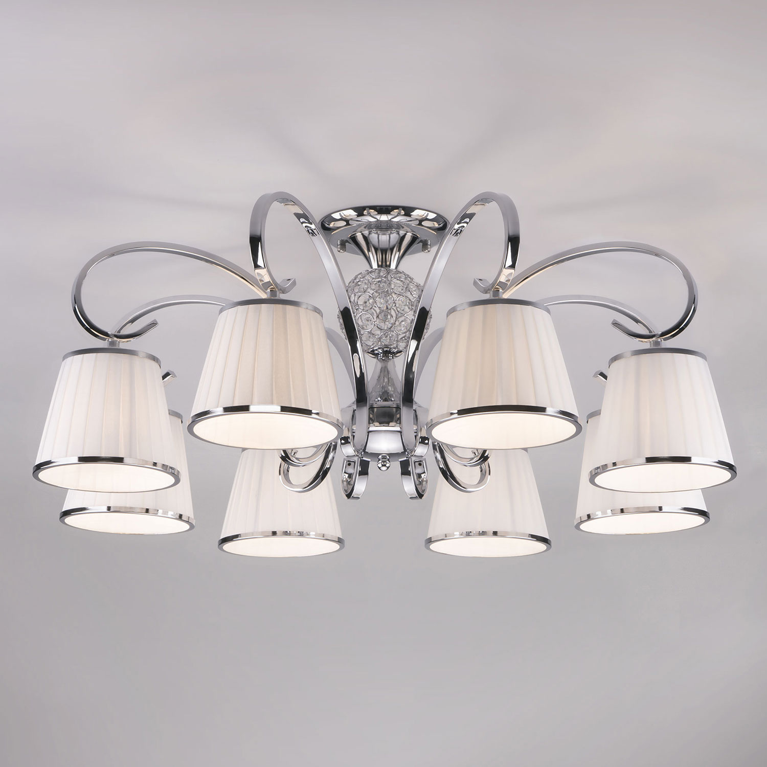 Люстра Евросвет Tessa 60088/8 хром
Люстра Евросвет Tessa 60088/8 хром