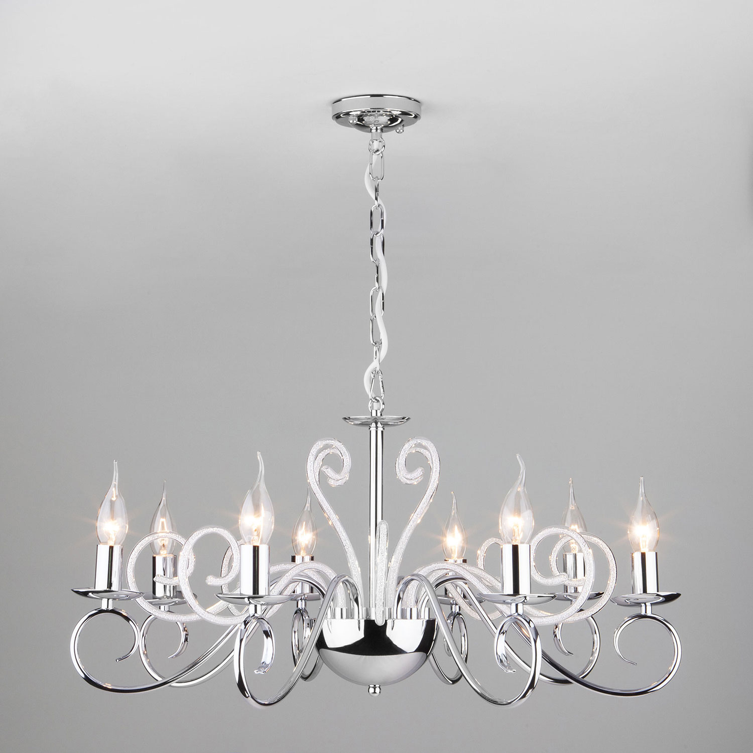 Люстра Евросвет Silva 60090/8 хром
Люстра Евросвет Silva 60090/8 хром