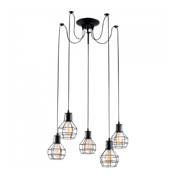 Люстра Arte lamp Spider A1109SP-5BK
Люстра Arte lamp Spider A1109SP-5BK