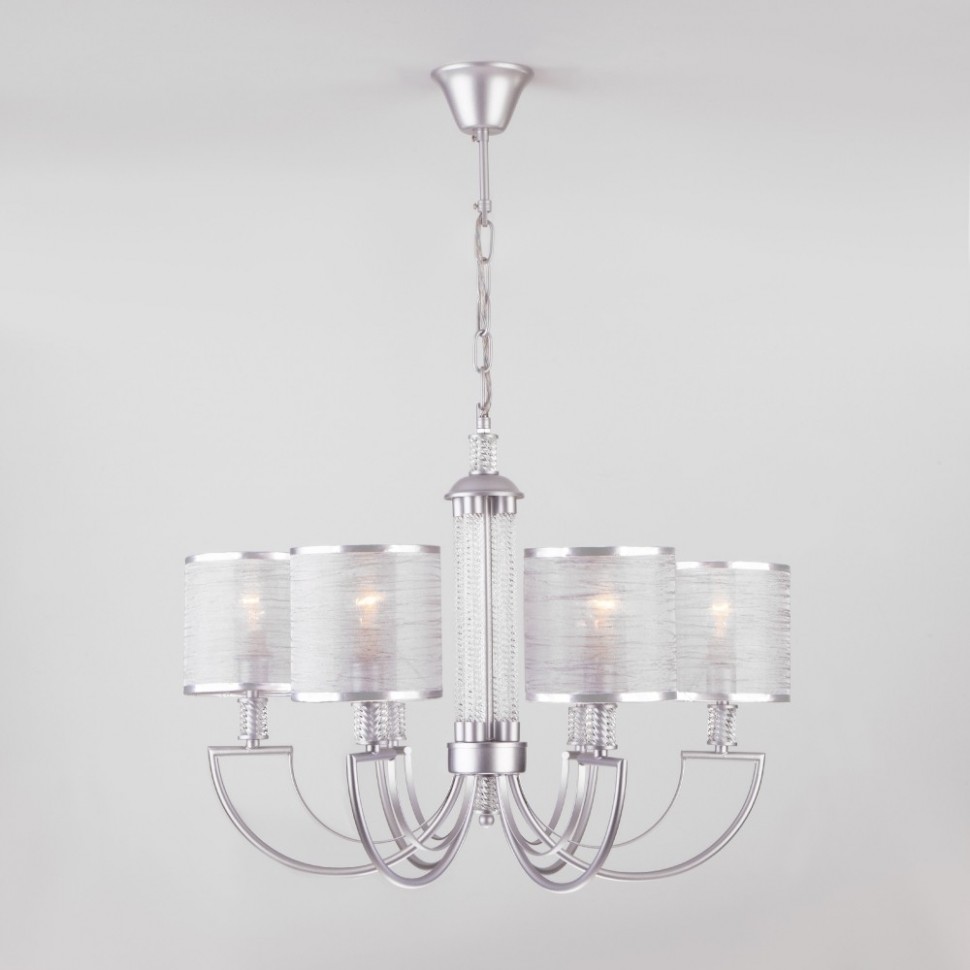 Люстра Евросвет 60099/6 серебро
Люстра Евросвет 60099/6 серебро