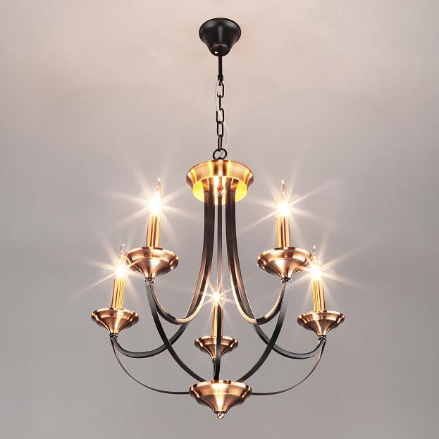 Люстра Евросвет 60098/5 черный
Люстра Евросвет 60098/5 черный