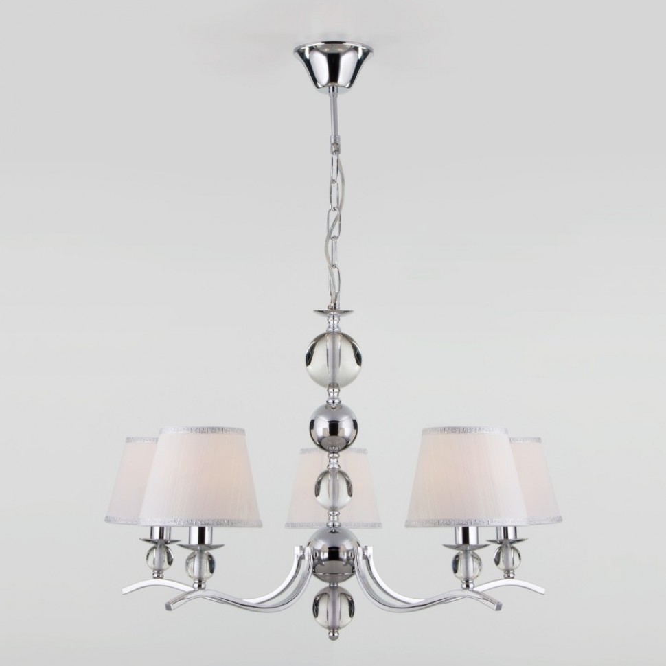 Люстра Евросвет 60097/5 хром
Люстра Евросвет 60097/5 хром