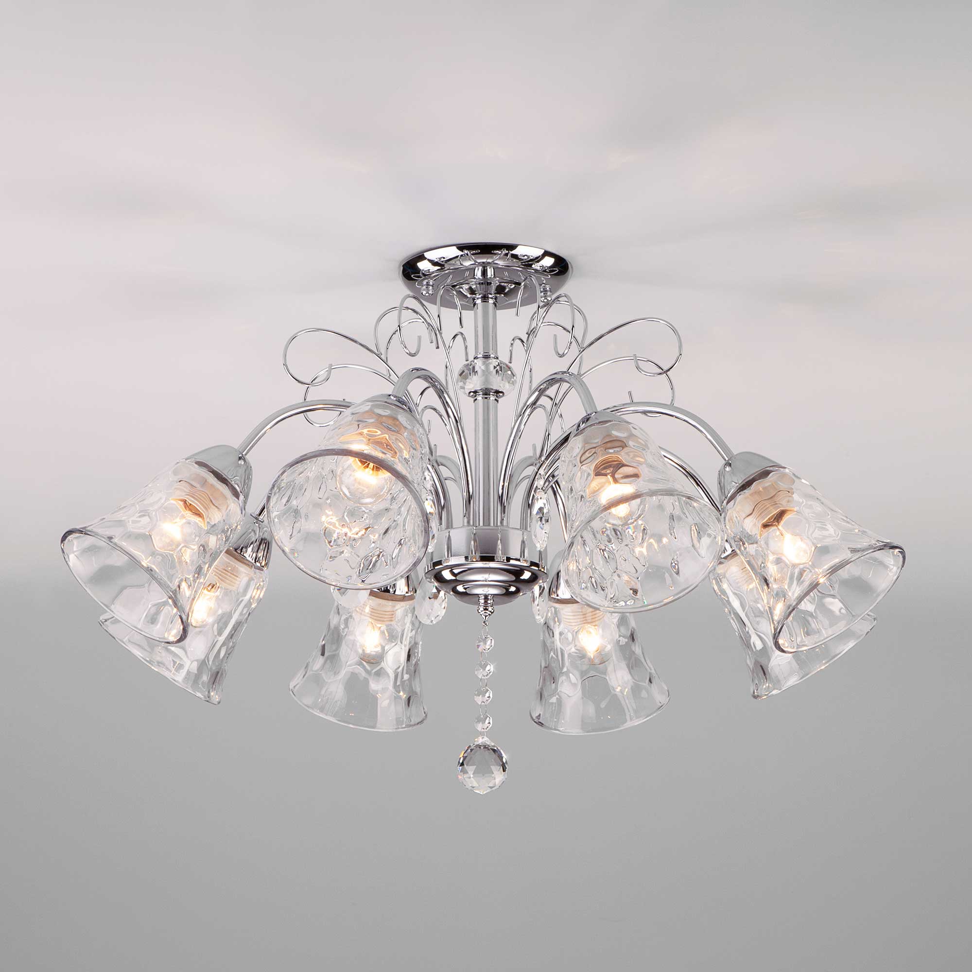 Люстра Евросвет 30157/8 хром
Люстра Евросвет 30157/8 хром