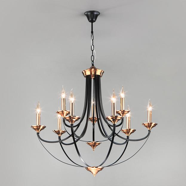 Люстра Евросвет 60098/9 черный
Люстра Евросвет 60098/9 черный