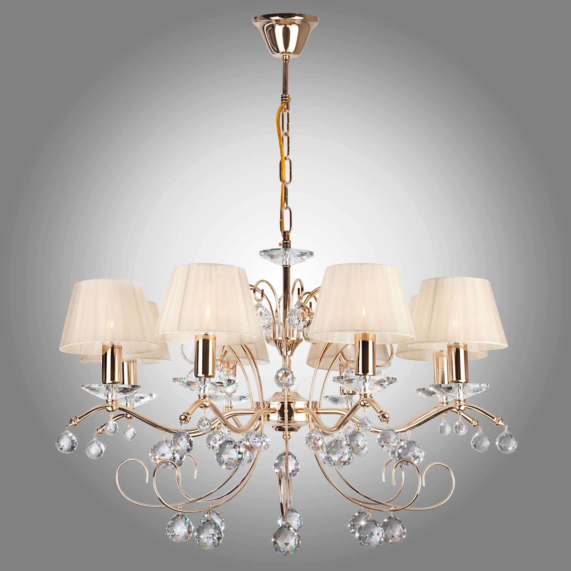 Люстра Евросвет 10058/8 золото/прозрачный хрусталь Strotskis
Люстра Евросвет 10058/8 золото/прозрачный хрусталь Strotskis