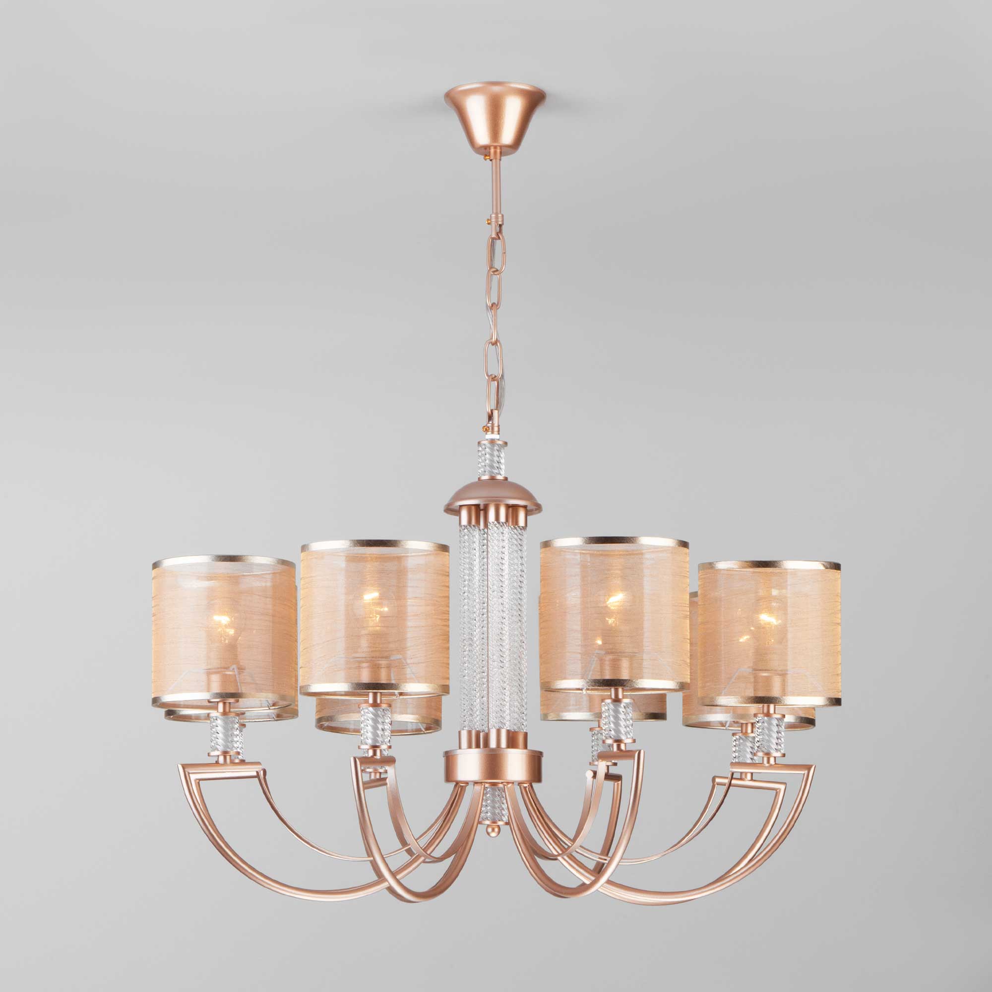 Люстра Евросвет 60103/8 перламутровое золото
Люстра Евросвет 60103/8 перламутровое золото