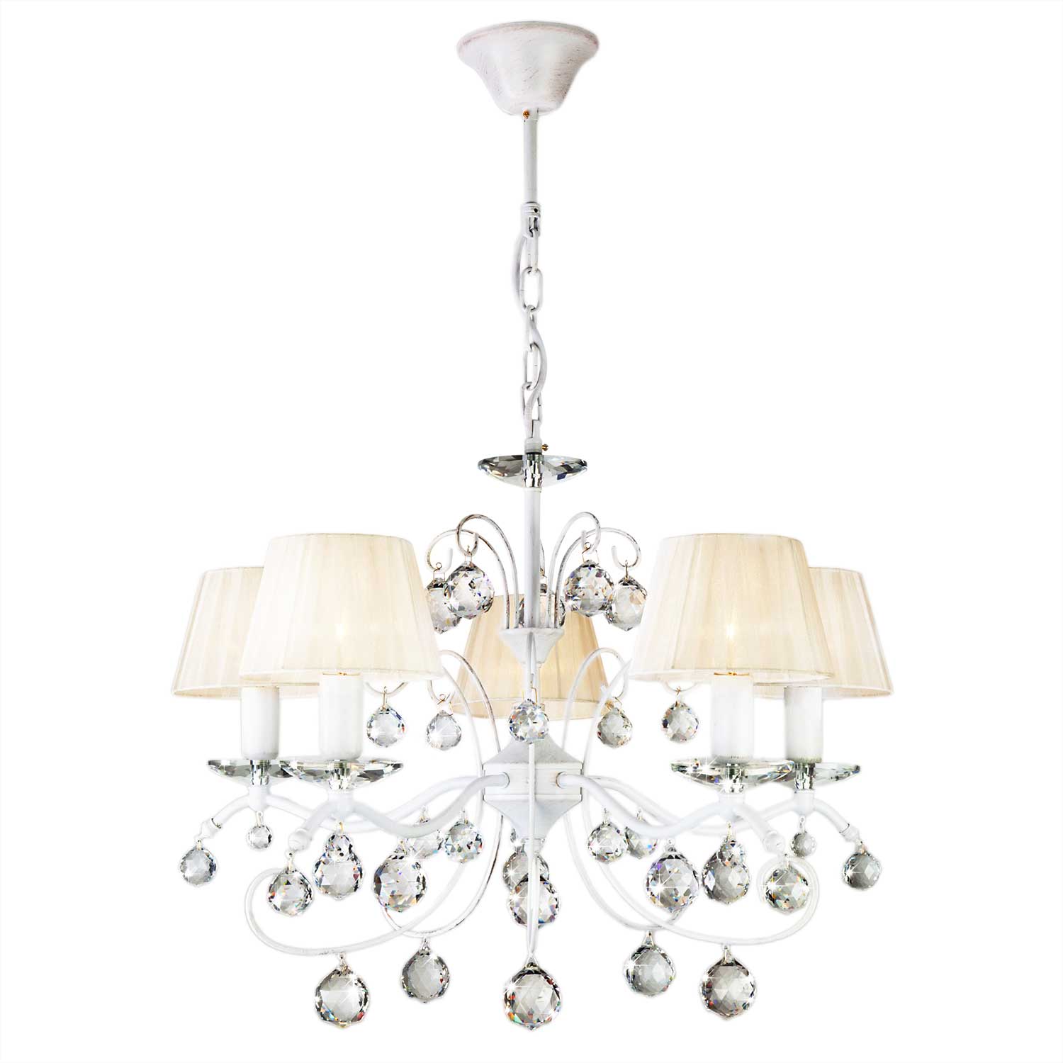 Люстра Евросвет 10058/5 белый с золотом/прозрачный хрусталь Strotskis
Люстра Евросвет 10058/5 белый с золотом/прозрачный хрусталь Strotskis