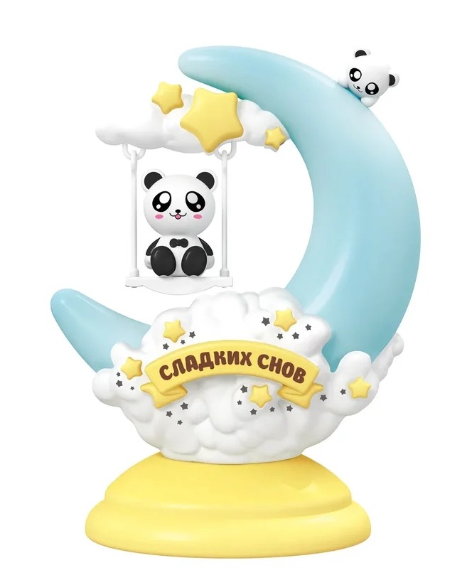 Ночник ЛЮЧИЯ LC300 Сладких снов, Панда голубой/желтый
Ночник ЛЮЧИЯ LC300 Сладких снов, Панда голубой/желтый