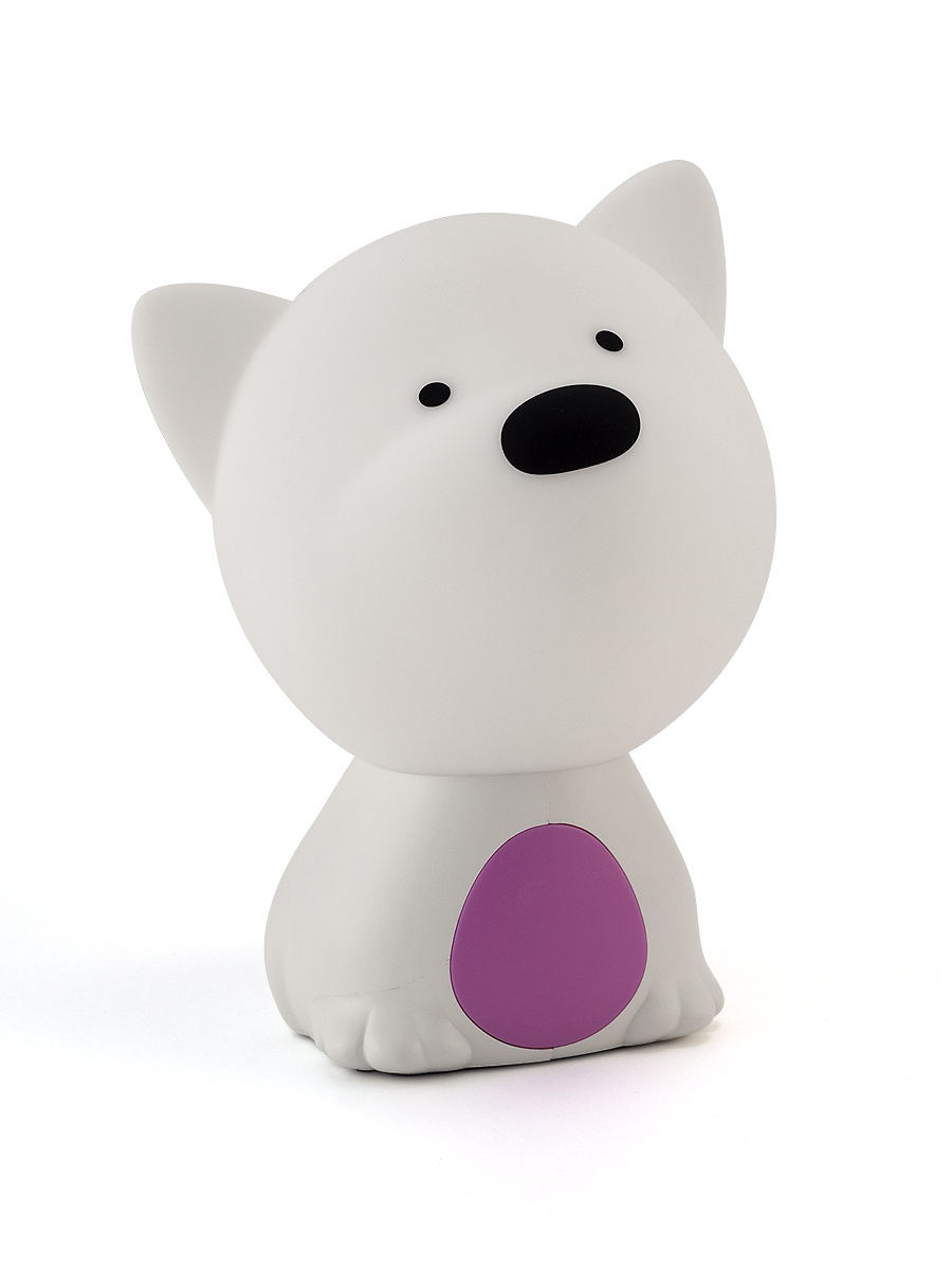 Ночник Мяшки-светяшки 121 Пёс Барбос фиолет/белый силикон
Ночник Мяшки-светяшки 121 Пёс Барбос фиолет/белый силикон