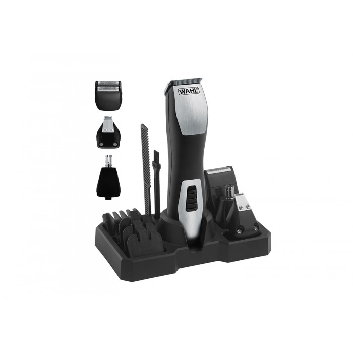 Триммер Wahl GroomsMan Pro черный/серебристый (насадок в компл:3шт)
Триммер Wahl GroomsMan Pro черный/серебристый (насадок в компл:3шт)