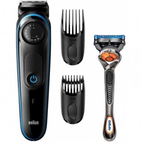 Триммер для бороды Braun BT3240 + бритва Gillette
Триммер для бороды Braun BT3240 + бритва Gillette