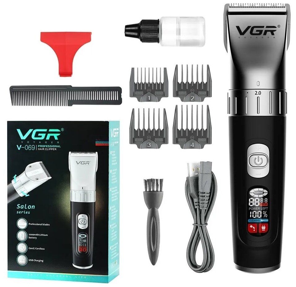 Машинка для стрижки VGR V-069
Машинка для стрижки VGR V-069