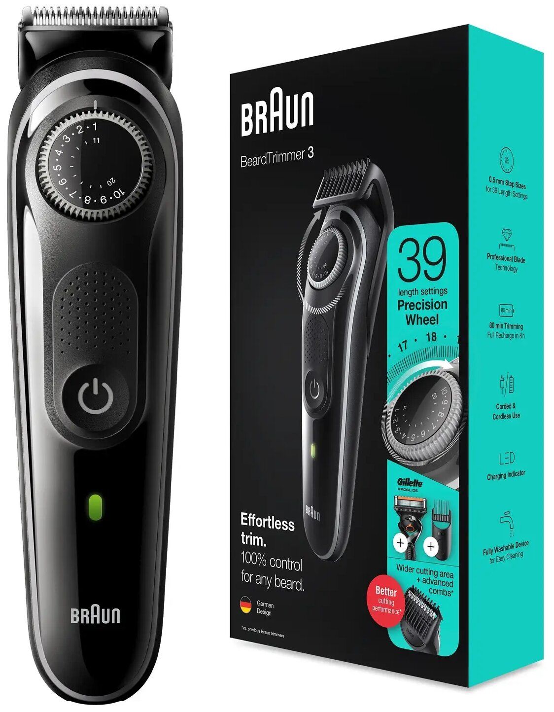 Триммер для волос Braun BT3342 Black
Триммер для волос Braun BT3342 Black