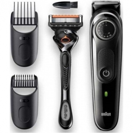 Триммер для бороды Braun BT5342 + Бритва Gillette
Триммер для бороды Braun BT5342 + Бритва Gillette