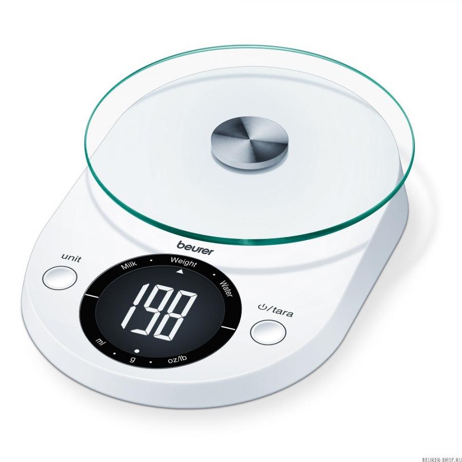 Весы кухонные Beurer KS33, Белый
Весы кухонные Beurer KS33, Белый