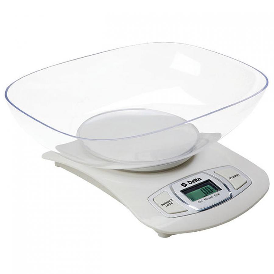 Весы кухонные Delta КСЕ-40-21, Белый
Весы кухонные Delta КСЕ-40-21, Белый