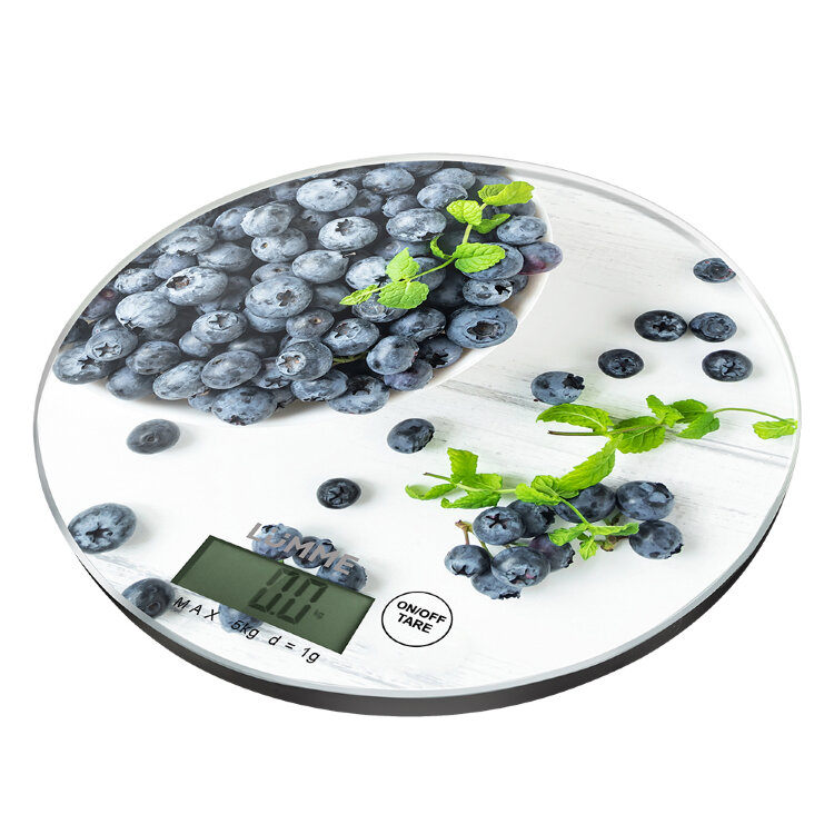 Весы кухонные Lumme LU-1341 черничная россыпь, Белый
Весы кухонные Lumme LU-1341 черничная россыпь, Белый