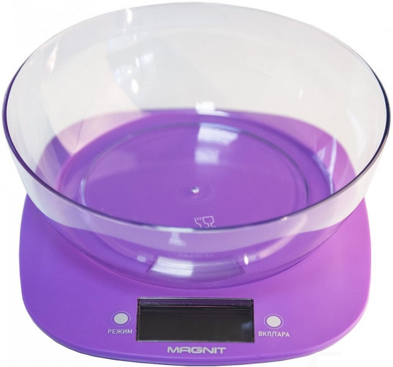 Весы кухонные Magnit RMX-6319, Фиолетовый
Весы кухонные Magnit RMX-6319, Фиолетовый