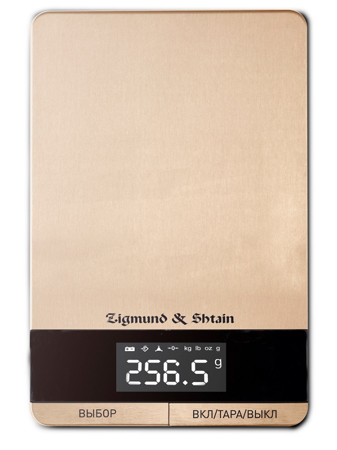 Весы кухонные Zigmund & Shtain DS-116, Бронзовый
Весы кухонные Zigmund & Shtain DS-116, Бронзовый
