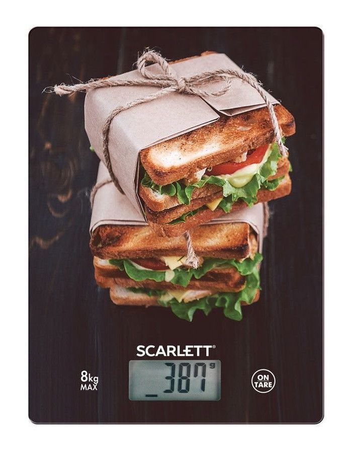Весы кухонные электронные Scarlett SC-KS57P56 рисунок/сэндвичи, Черный
Весы кухонные электронные Scarlett SC-KS57P56 рисунок/сэндвичи, Черный