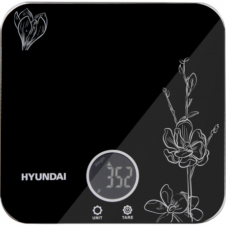 Весы кухонные электронные Hyundai HYS-KG421 черный
Весы кухонные электронные Hyundai HYS-KG421 черный
