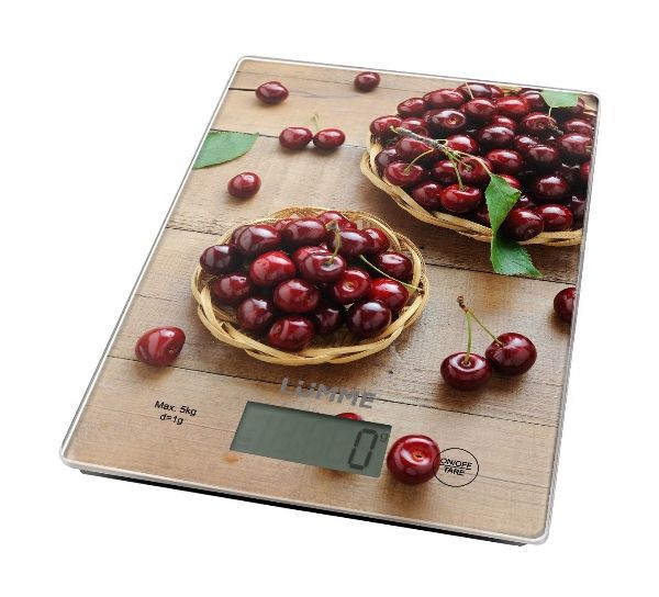 Весы кухонные Lumme LU-1340 сладкая черешня, Красный
Весы кухонные Lumme LU-1340 сладкая черешня, Красный