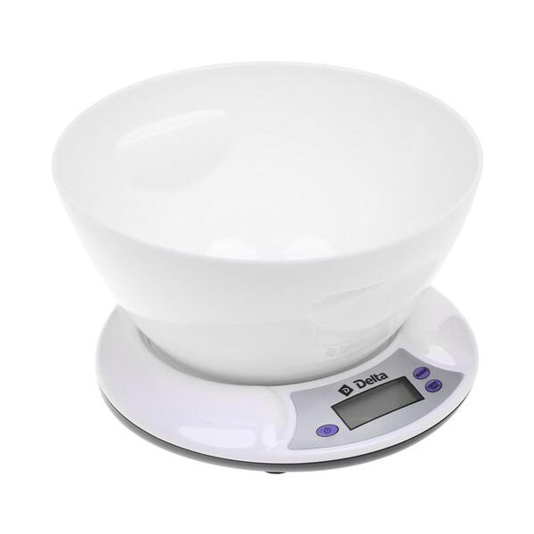 Весы кухонные электронные Delta КСЕ-01 белый
Весы кухонные электронные Delta КСЕ-01 белый
