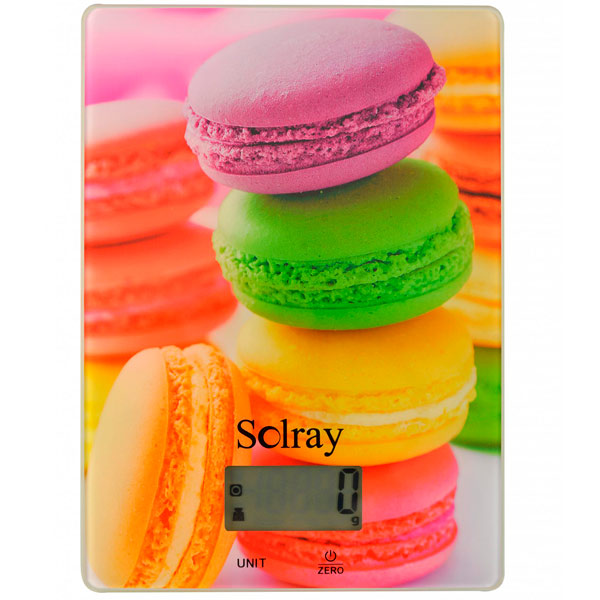 Весы кухонные электронные Solray SLR-1914MAC, Оранжевый
Весы кухонные электронные Solray SLR-1914MAC, Оранжевый