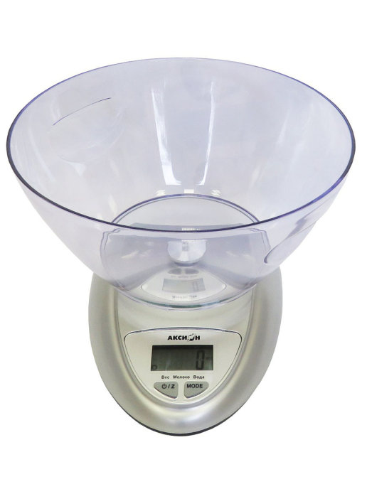 Весы кухонные электронные Аксион ВКЕ-21
Весы кухонные электронные Аксион ВКЕ-21