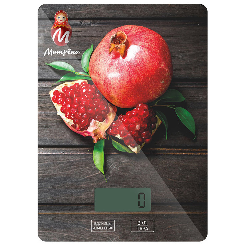 Весы кухонные электронные Матрёна МА-037 Гранат, Черный
Весы кухонные электронные Матрёна МА-037 Гранат, Черный