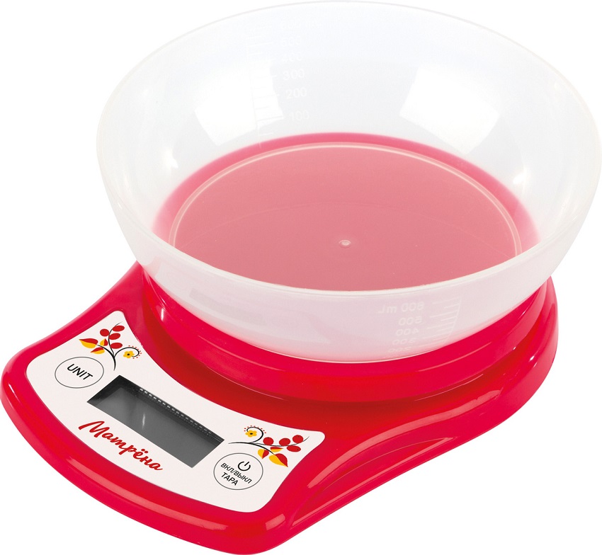 Весы кухонные электронные Матрёна МА-187, Красный
Весы кухонные электронные Матрёна МА-187, Красный