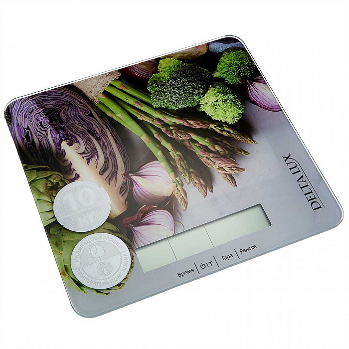 Весы кухонные электронные Delta Lux DE-003KE Витаминный микс, Серый
Весы кухонные электронные Delta Lux DE-003KE Витаминный микс, Серый