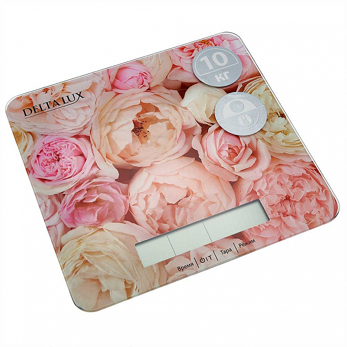 Весы кухонные электронные Delta Lux DE-004KE Пионы, Разноцветный
Весы кухонные электронные Delta Lux DE-004KE Пионы, Разноцветный