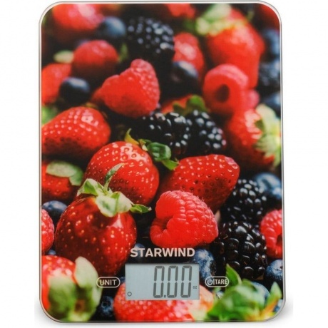 Весы кухонные электронные Starwind SSK3355 ягоды
Весы кухонные электронные Starwind SSK3355 ягоды