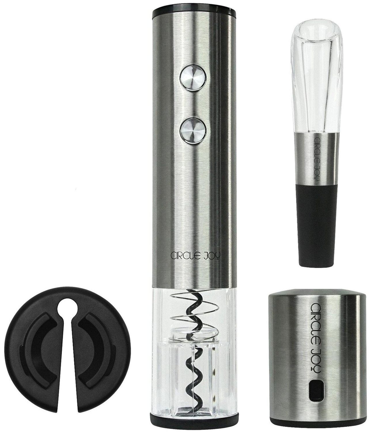 Электроштопор Circle Joy Electric Wine Bottle Opener CJ-TZ02 серебро
Электроштопор Circle Joy Electric Wine Bottle Opener CJ-TZ02 серебро