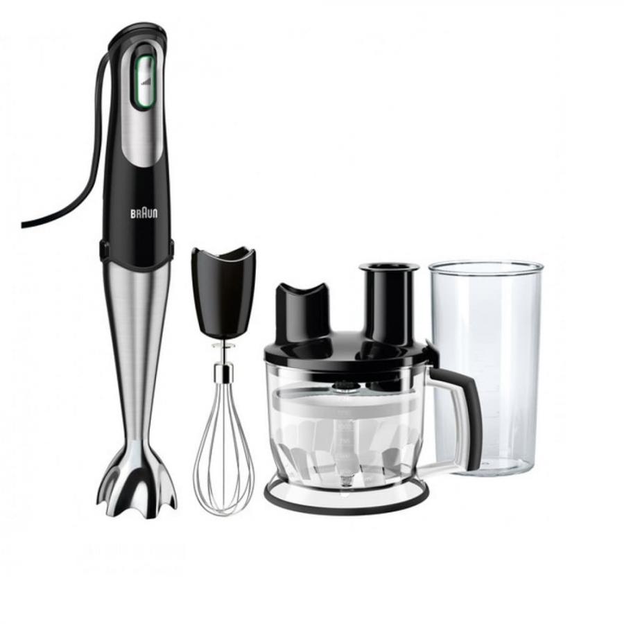 Погружной блендер Braun MQ775 PATISSERIE, Серебристый
Погружной блендер Braun MQ775 PATISSERIE, Серебристый